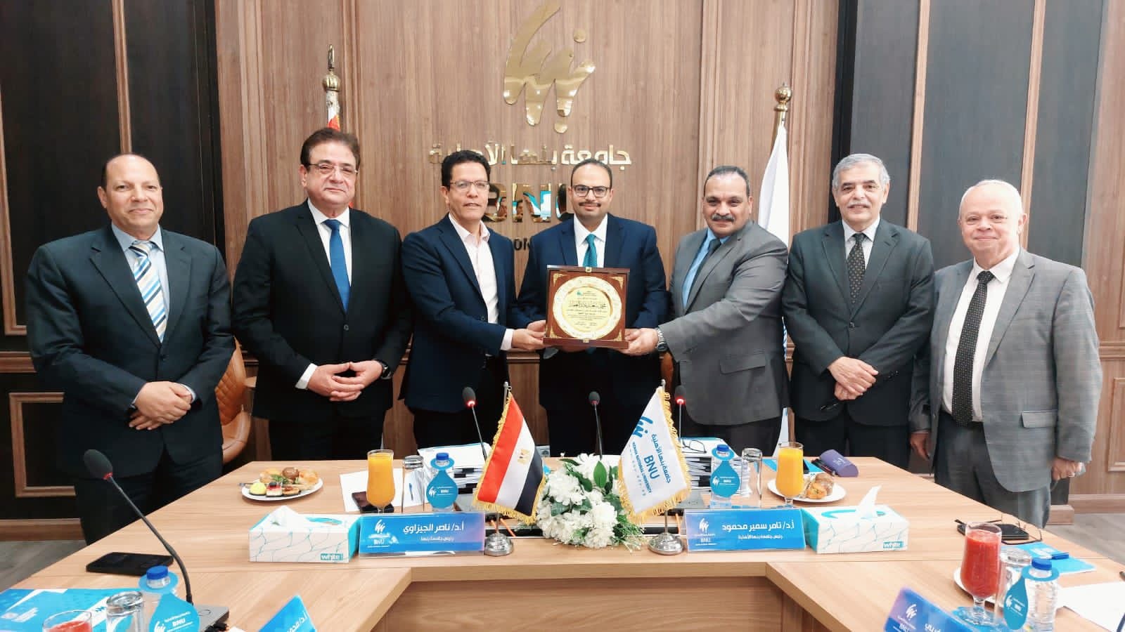 Benha National University Council Honors Engineering Advisor for Contributions to Institutional Development