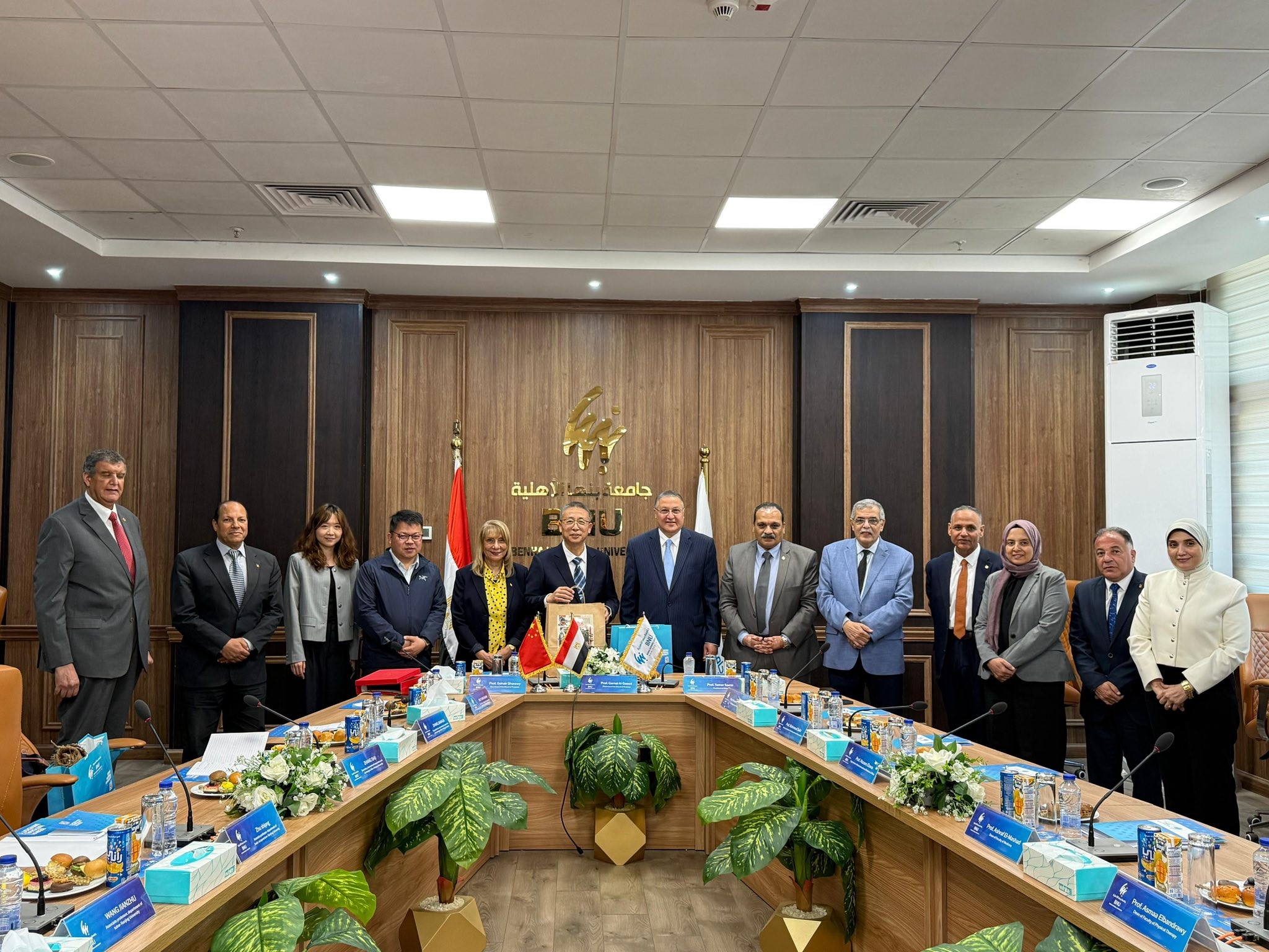 Benha National University Welcomes Delegation from Nanjing Medical University to Launch Egypt’s First Traditional Chinese Medicine Program and Establish a Joint Research Laboratory